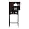 Organize It All Ambassador Espresso Over the Toilet Space Saver